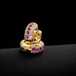 Серьги 15 мм Gold