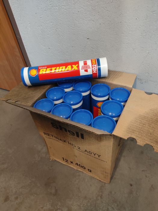 Smar Shell Retinax HD2 Wkłady do smarownicy 12 sztuk