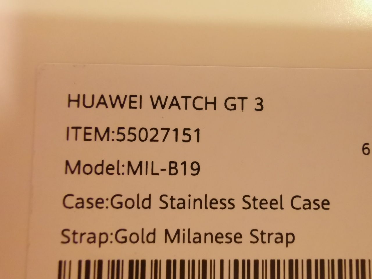 Sprzedam damski zegarek Huawei Watch GT3 Elegant Gold z bransoletą