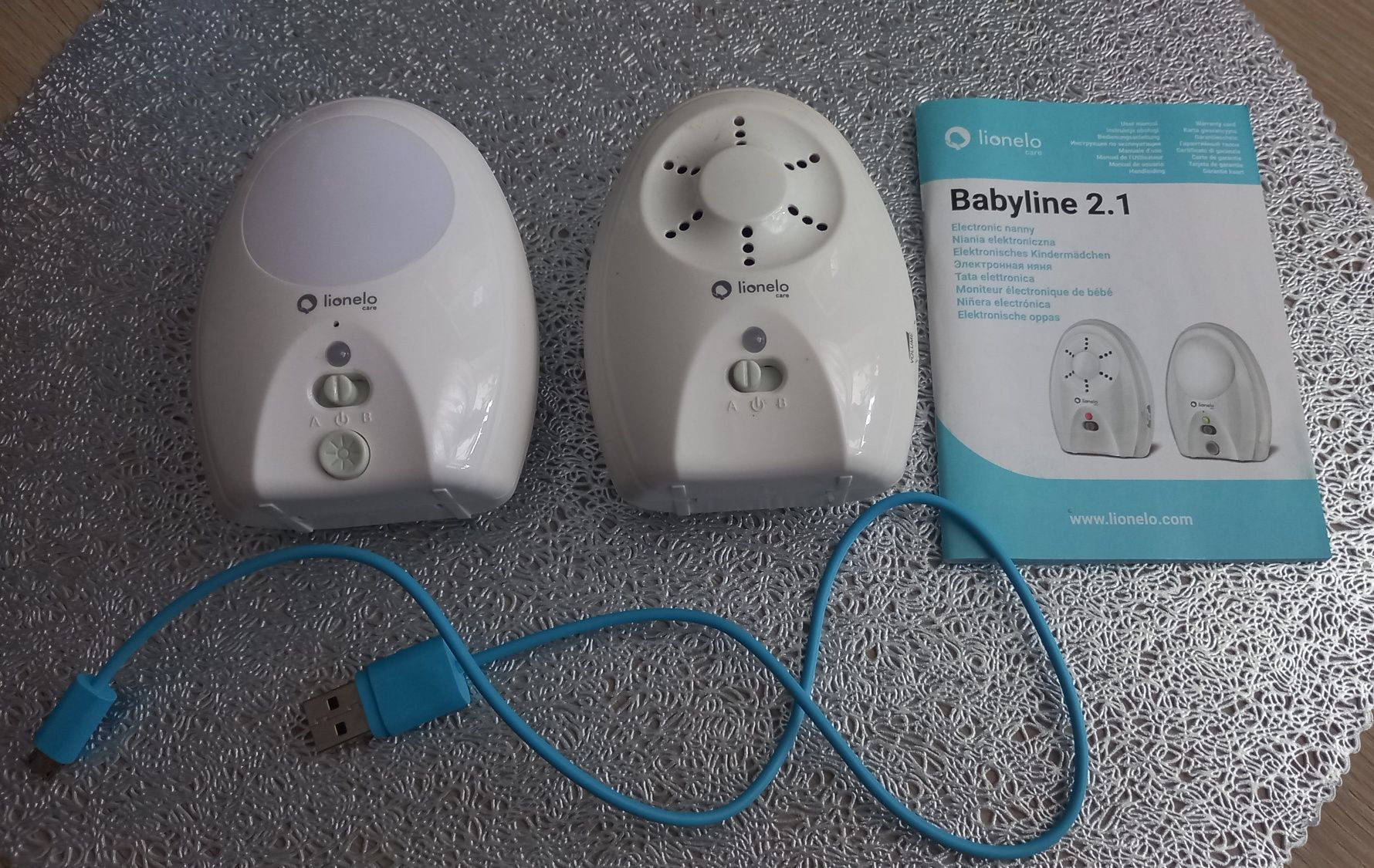 Niania elektroniczna lionelo babyline 2.1