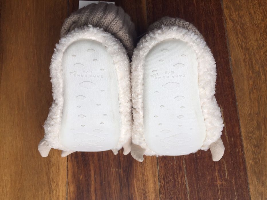 Pantufas Zara - Bebé - tamanho 18/19