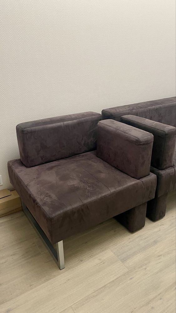 Zestaw kanapa/sofa i dwa fotele