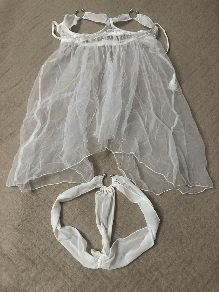 Прозрачный бебидол с трусиками стринг Anais Apparel