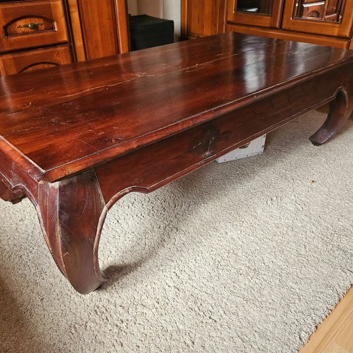 Ława kolonialna , stolik