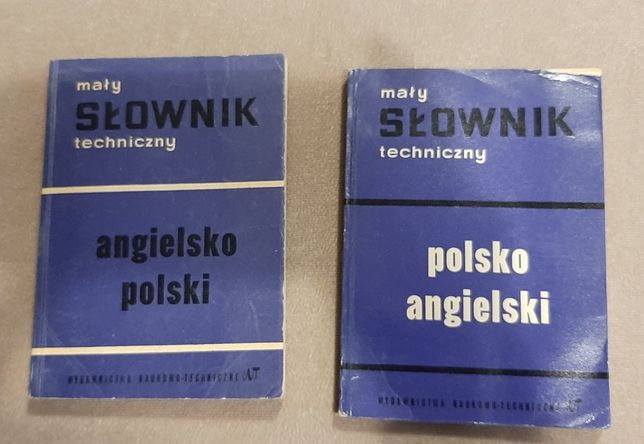 Mały słownik techniczny angielsk-polski, polsko-angielski