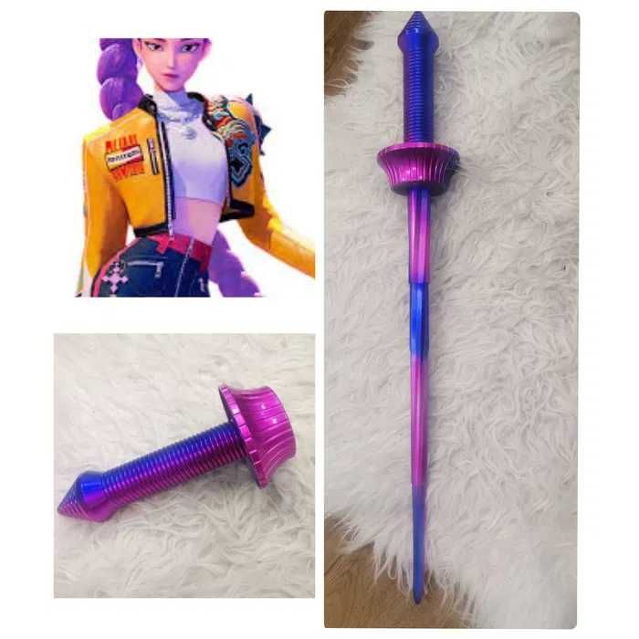 Propozycja Miecz Huntrix przebranie Rumi teleskopowy miecz Rumi strój