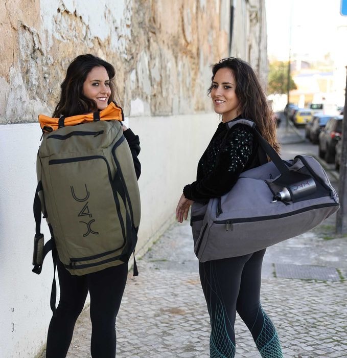 Mala e Mochila Desportiva U4X + Acessórios