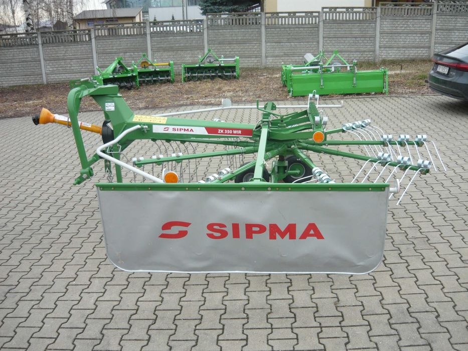 Nowa Zgrabiarka Sipma ZK350 Wir 3,5m tandem Dostawa Cały Kraj 4,5