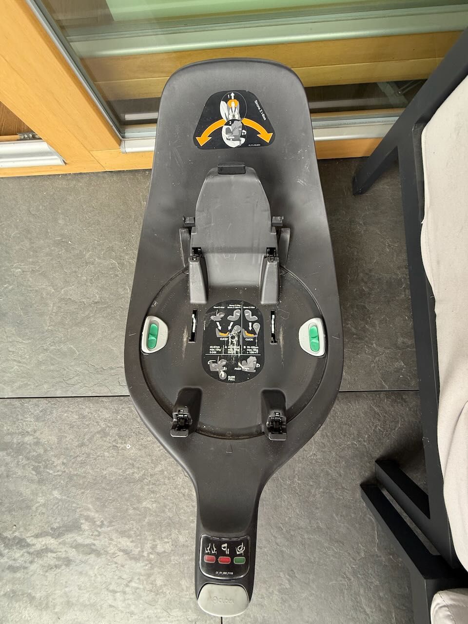Cybex Sirona Z i-size plus z BAZĄ obrotową (uprany)
