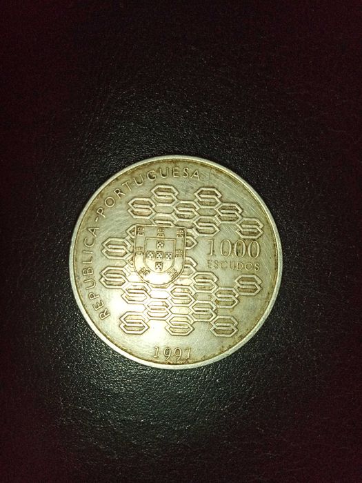 Moeda antiga de 1000 escudos