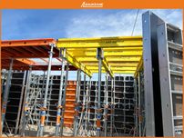 Płyty panel Bauframe-Alu fundamenty szalunki szalunek ściany budowlane