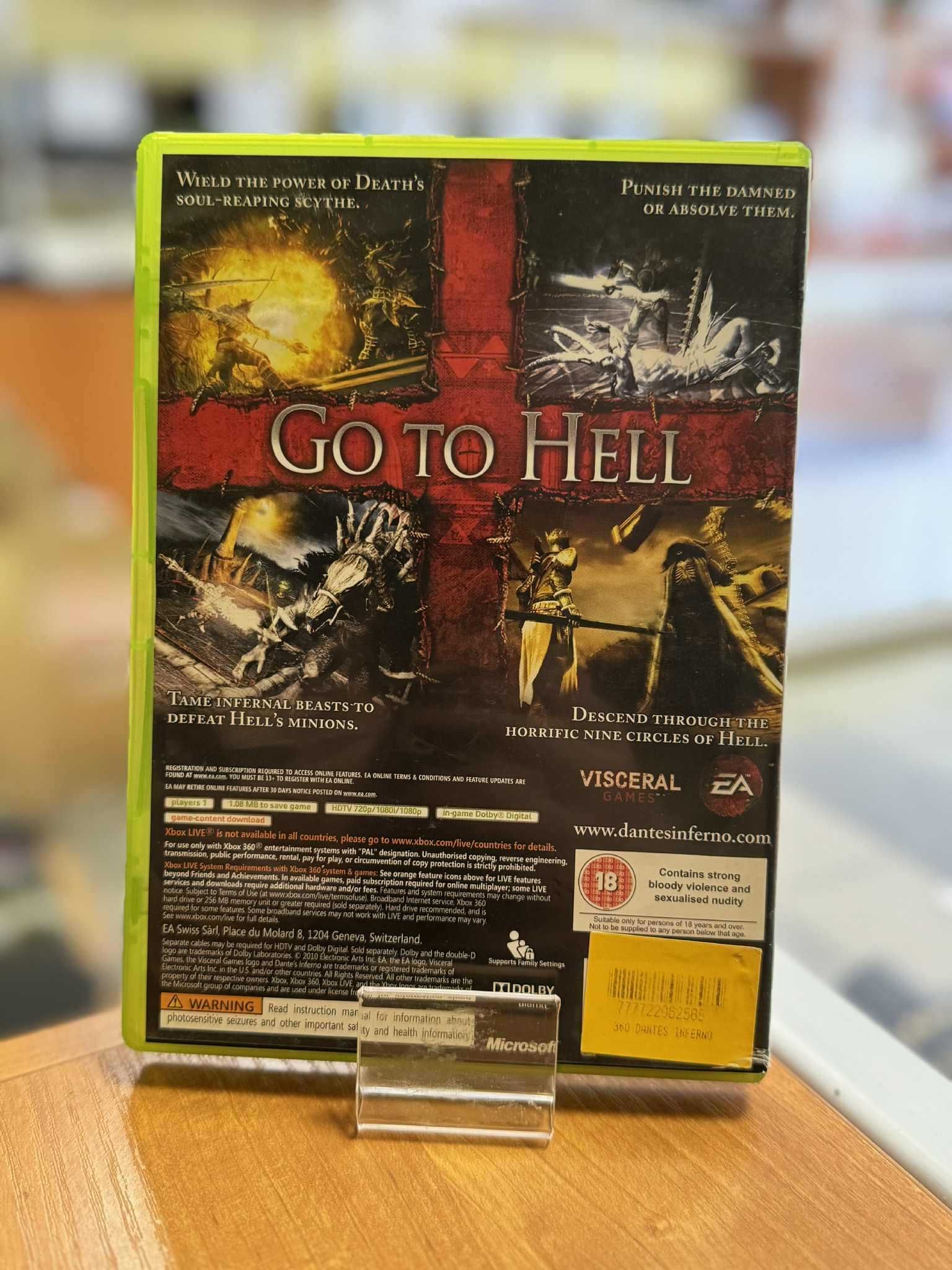 Gra Dante's Inferno Xbox 360