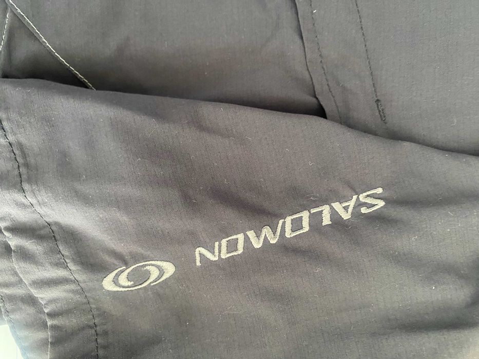 Czarna, lekka koszula Salomon