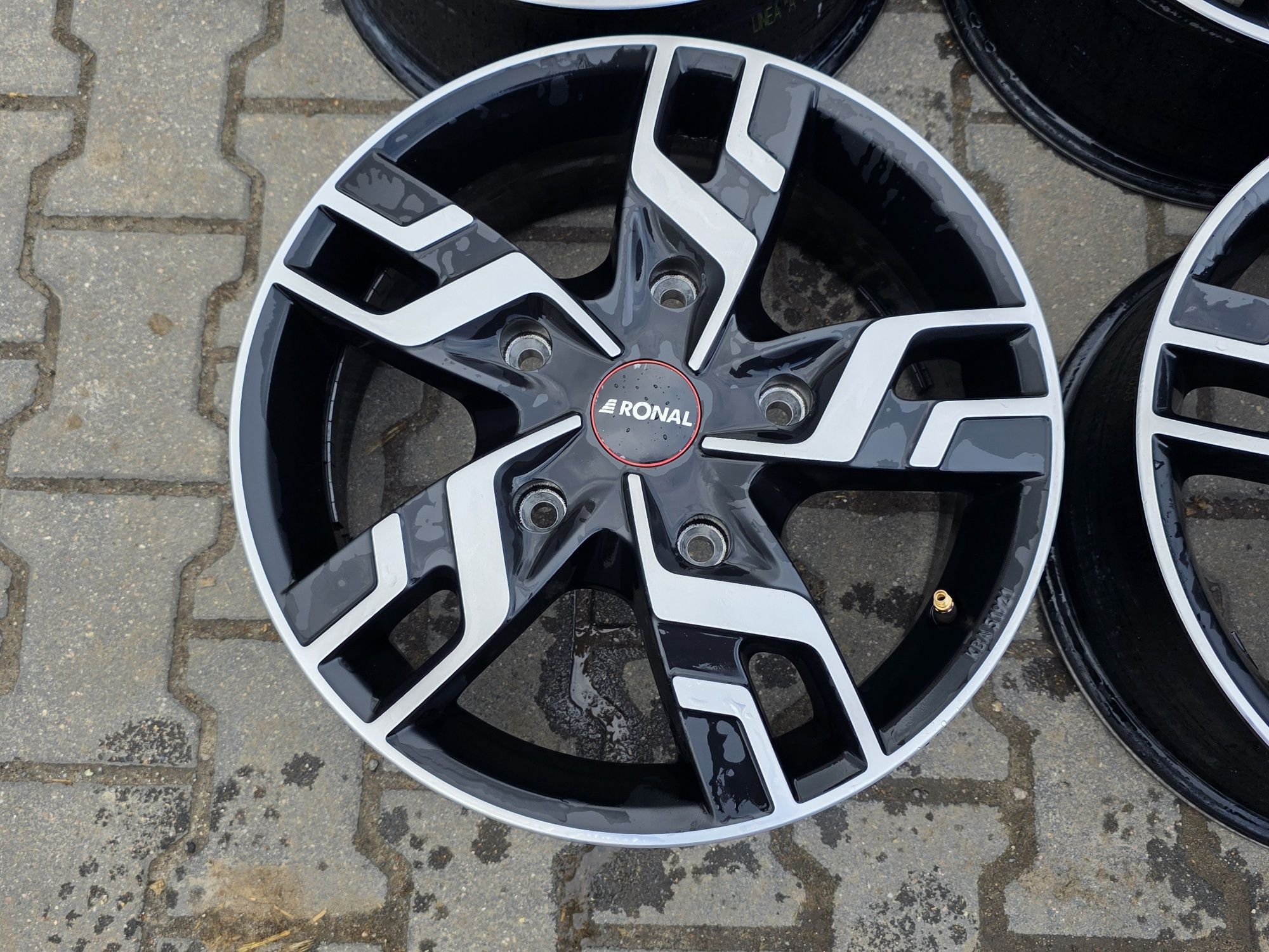 Felgi aluminiowe 17 cali RONAL 5x160 Ford Transit Tourneo TPMS