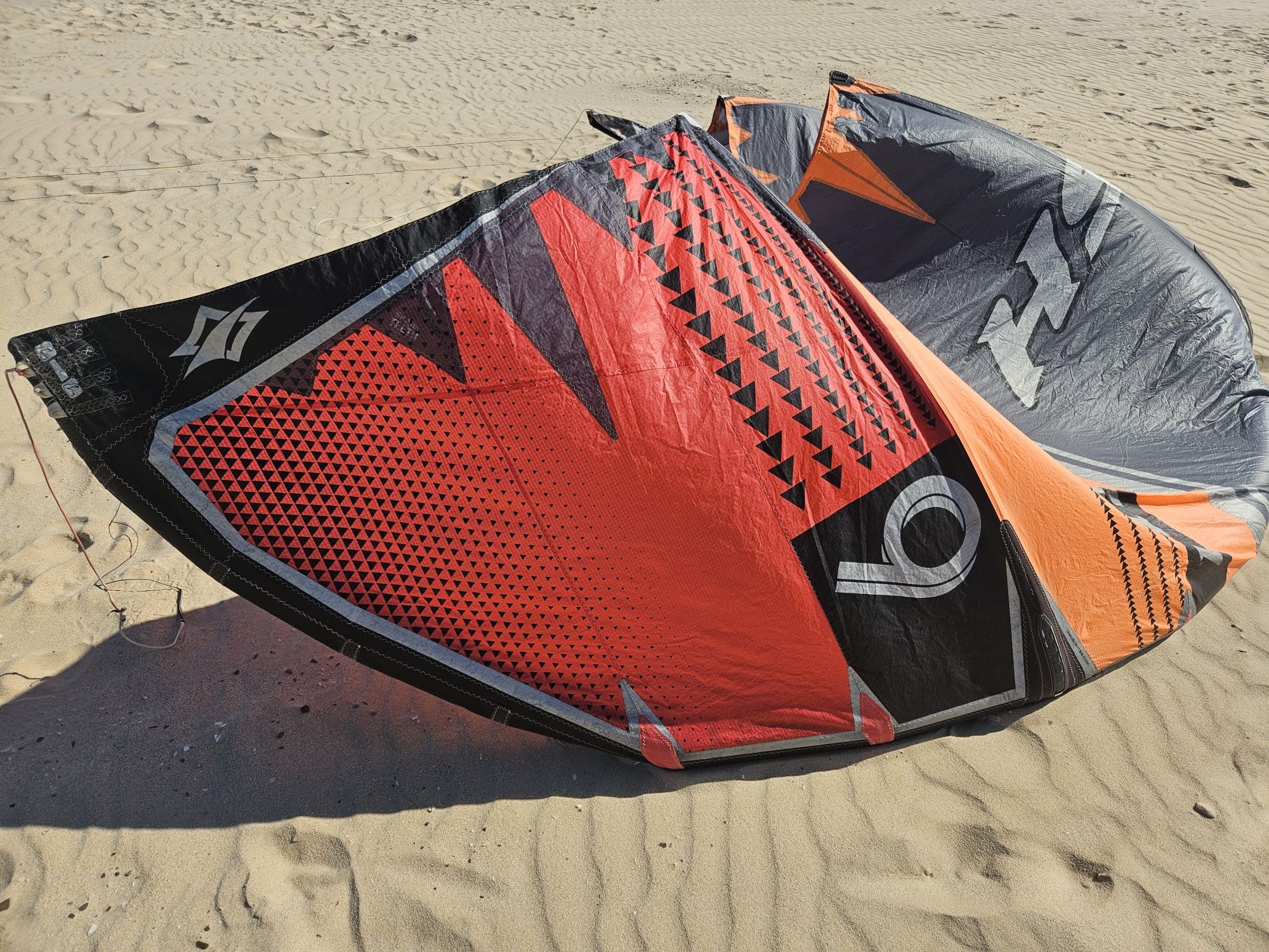 kite naish pivot 9m com barra slingshot sentry