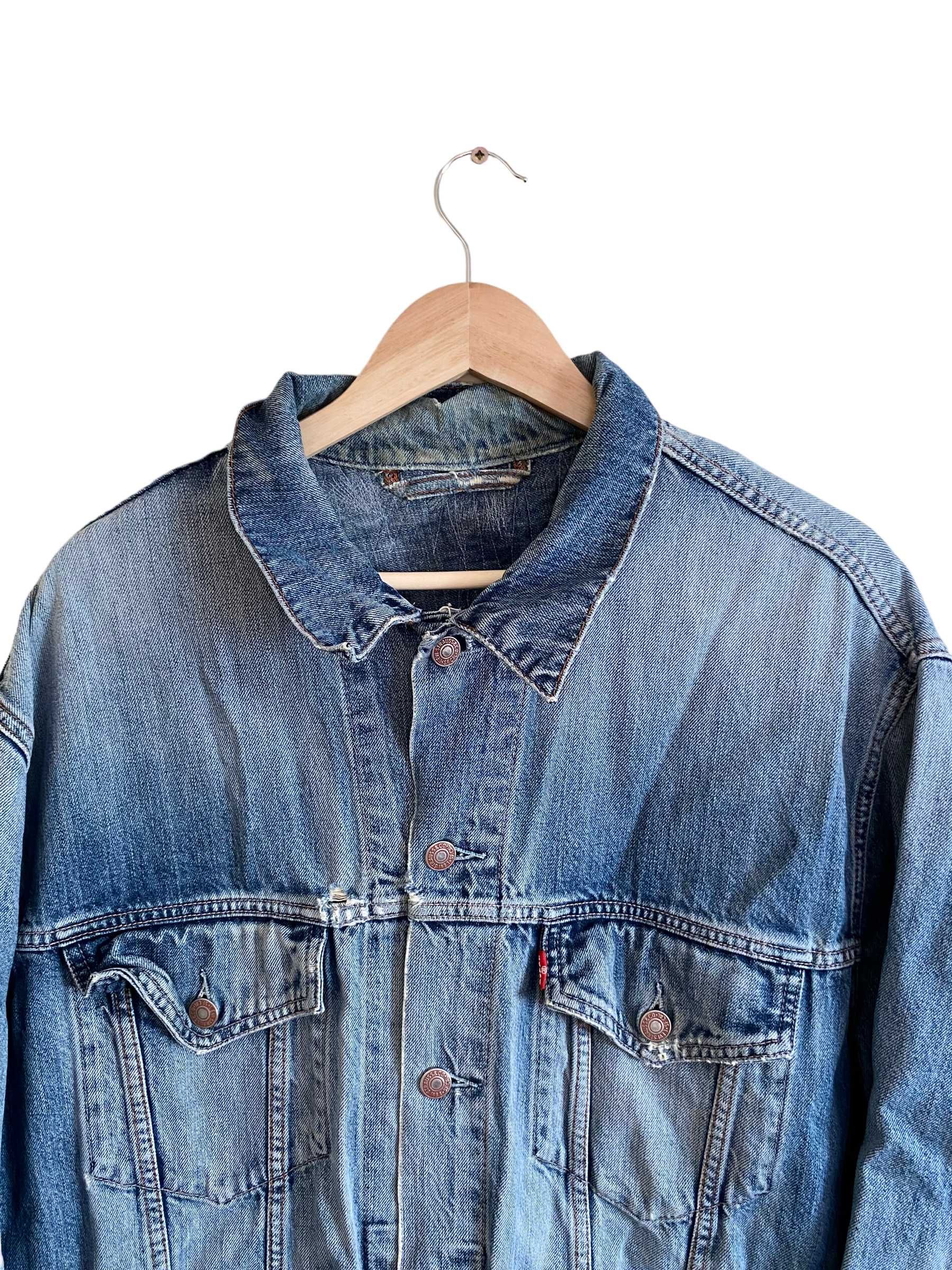 Levi's kurtka jeansowa, trucker jacket, rozmiar XXL, stan bardzo dobry