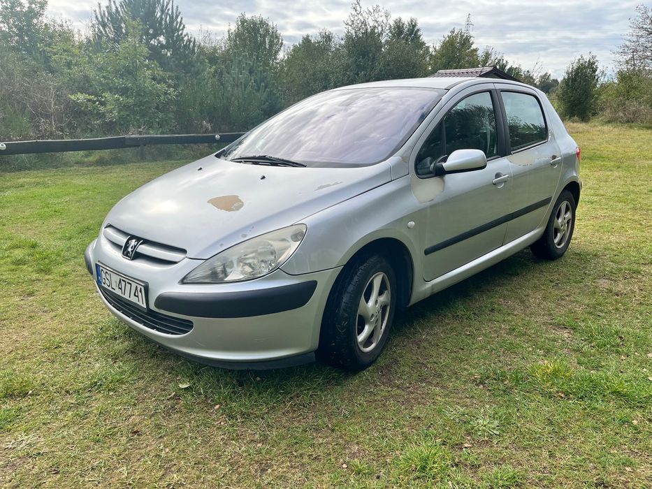 Peugeot 307 Peugeot 307 1.6 – benzyna, manual, odchodzący lakier z karoserii.