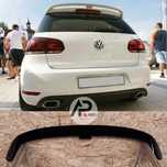 VW Golf 6 Aileron Spoiler Mala Preto brilhante