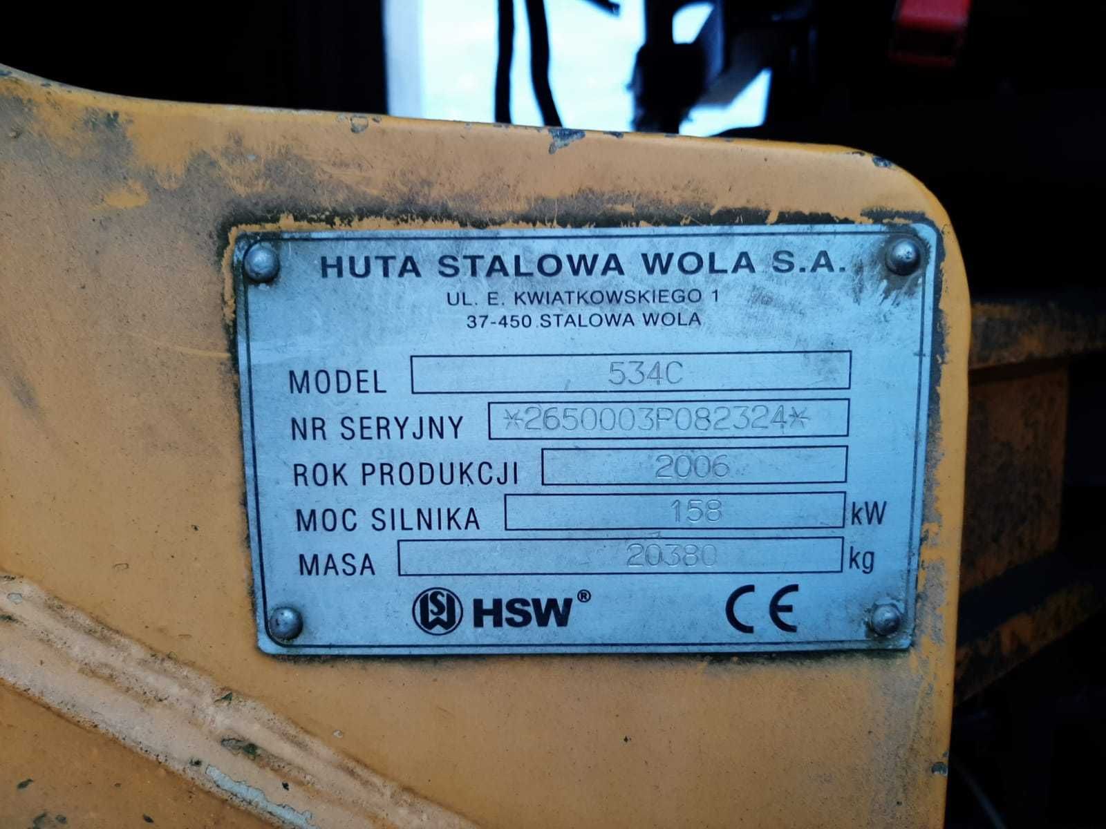 Ładowarka HSW 534C 2006R 158 kW