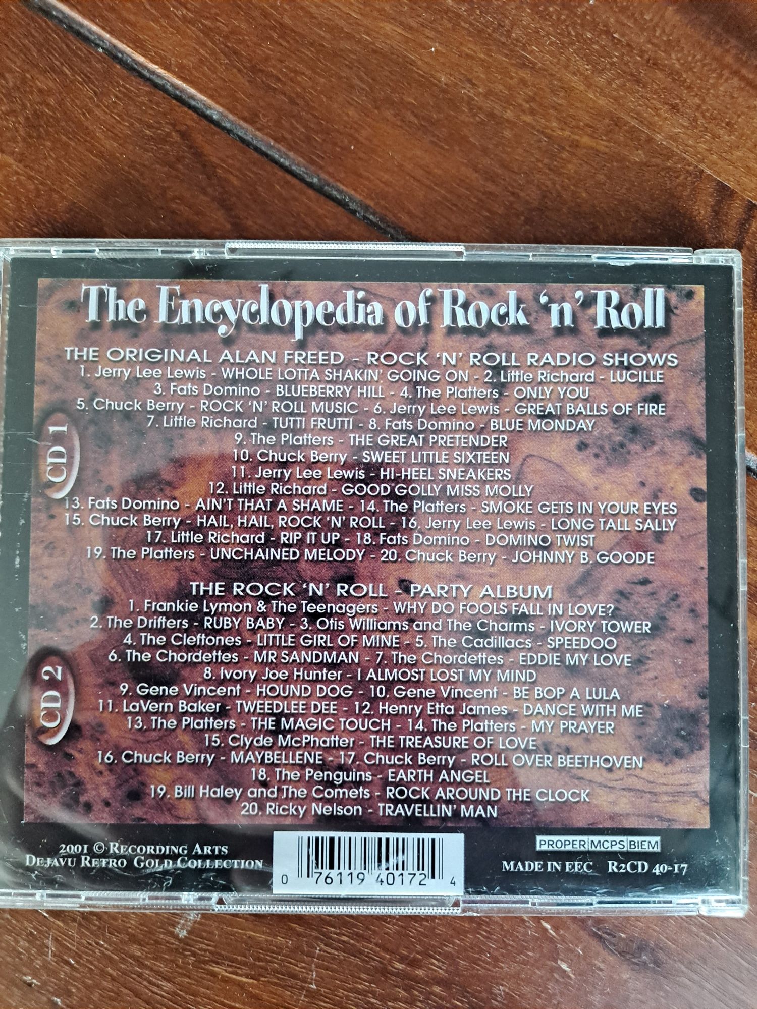 The encyclopedia of Rock'n'Roll 2 x cd.