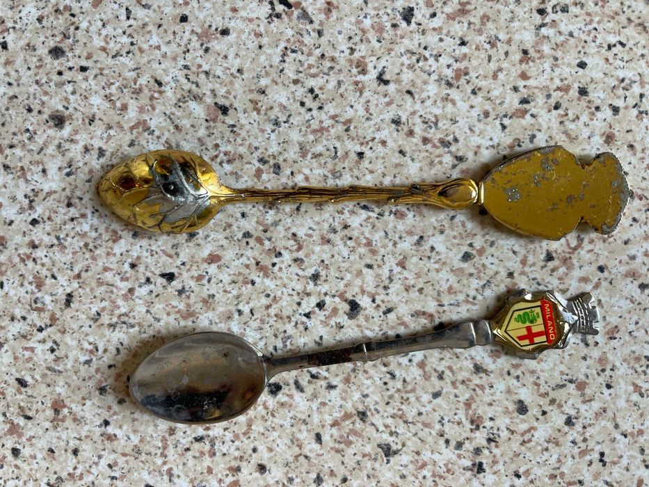 Сувенірна чайна ложечка у твою колекцію 2 шт. різний дизайн