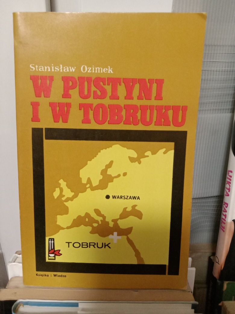 W pustyni i w Tobruku , Stanisław Ozimek.