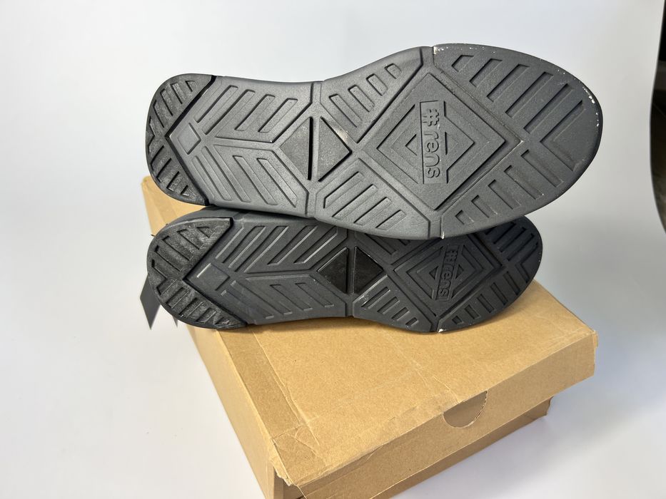 Nowe Rens buty męskie czarne sneakersy wsuwane  45 outlet