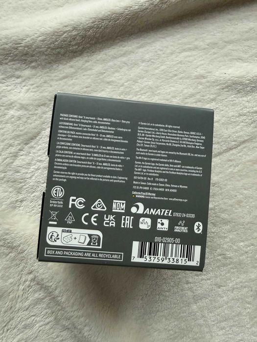 Nowy Garmin Fenix 8 51mm Slate Gray z Czarnym Paskiem