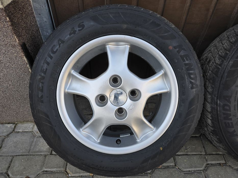 Felgi z oponami 185/65R14 Ford Fiesta 4x108 Fusion Focus Puma KA+