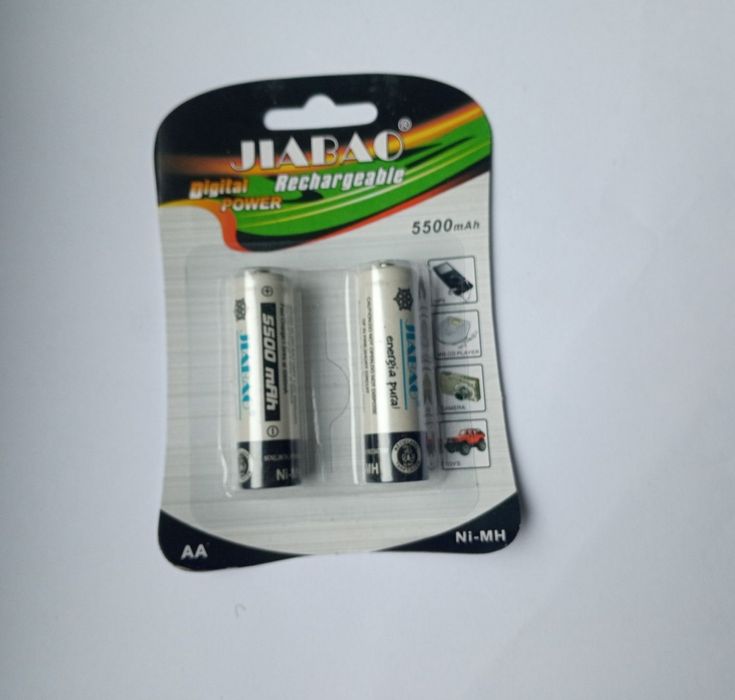 Bateria akumulator 2szt AA paluszek 5500mAh