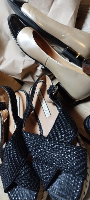 Zestaw buty 37 Zara Lasocki Guess torebki Monnari waipuna
