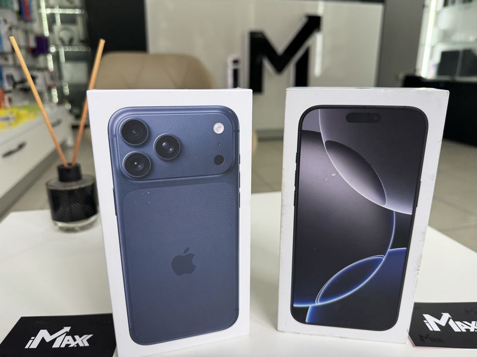 iPhone 16 17 Pro Max 512Gb Deep Blue, Black Titanium 512Gb
