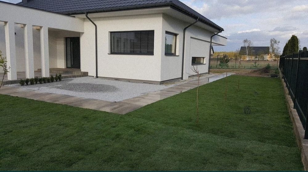 Glebogryzarka separacyjna Koszenie trawy zakładanie trawnika rębak