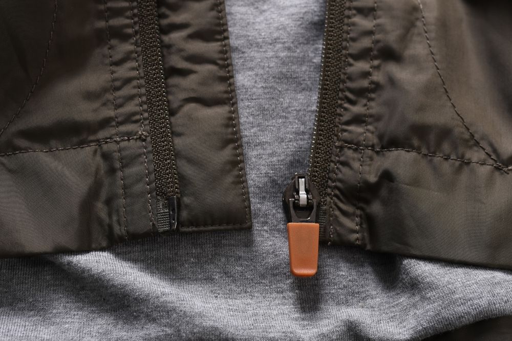 DOCKERS cienka kurtka męska na zamek ortalionowa S