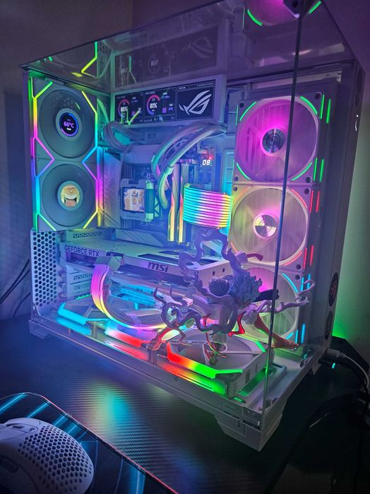 Vendo pc gamer full white lianli
