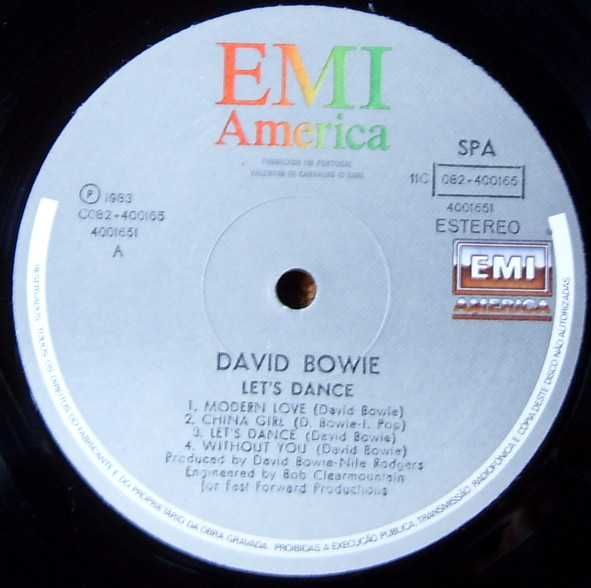 3 discos vinil - David Bowie - Classix Nouveaux (new wave)