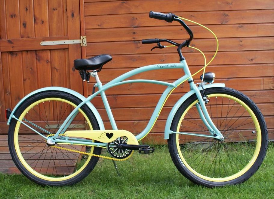 Zaprojektuj Rower miejski męski beach Cruiser 26 / 28 RoyalBi  3 biegi