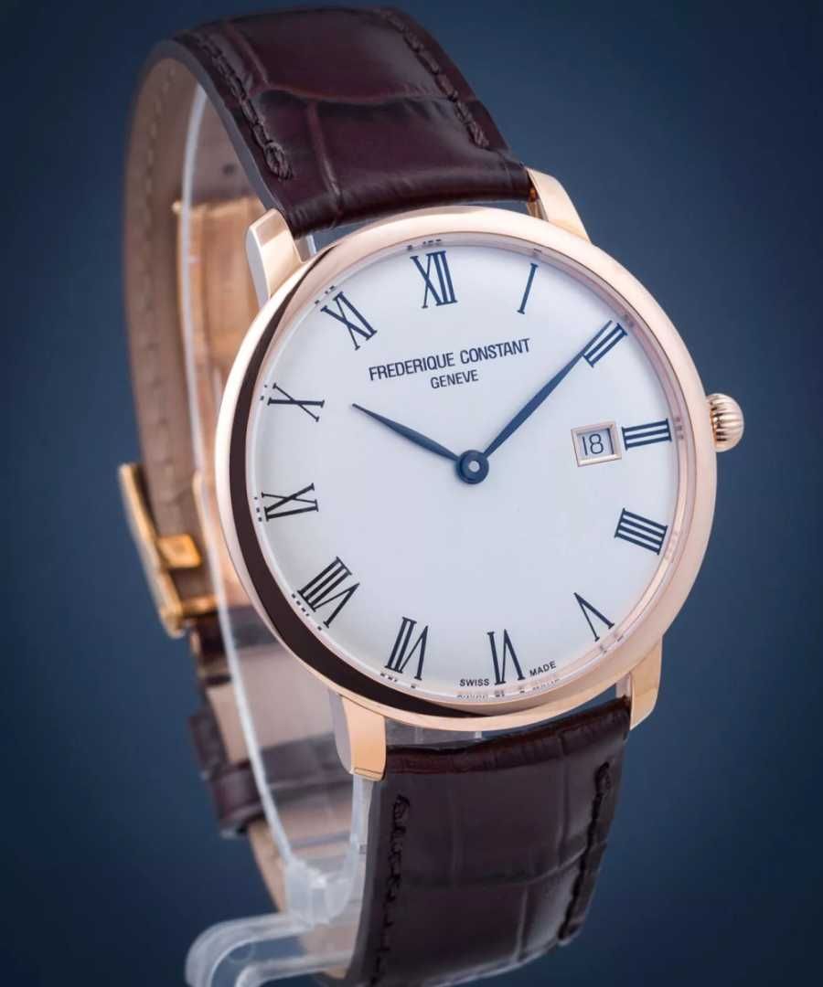 Zegarek Męski Frédérique Constant Slimline Rose Gold FC306MR4S4 OKAZJA