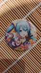 Przypinka Vocaloid Hatsune Miku 58mm nowa