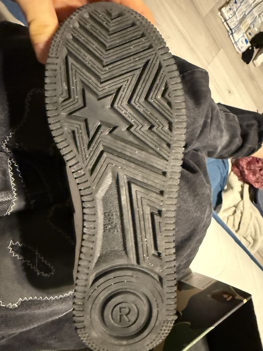 buty bapesta black/white noszone z 4 razy