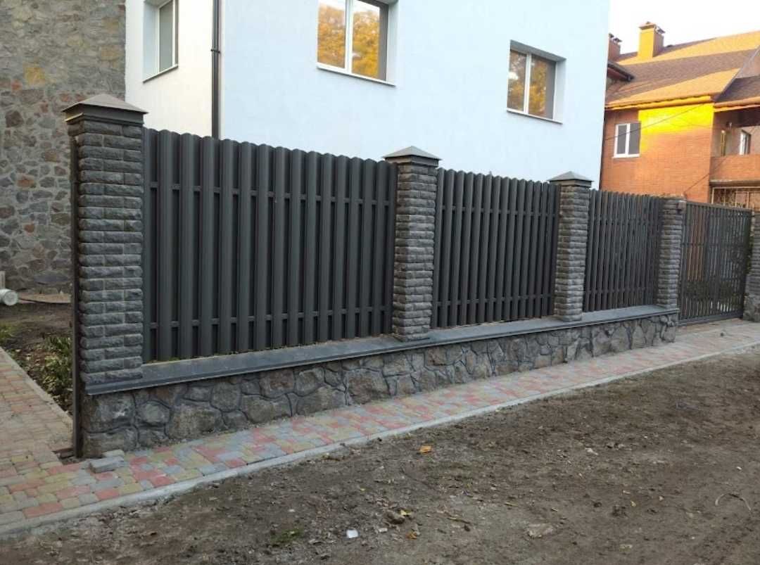 Штакетник  Штахетник Паркан з Штахет Металеві Штахети Черкаси