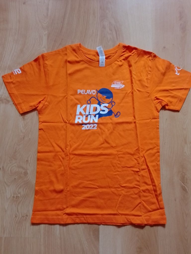 Nowy T-shirt koszulka DOZ Kids Run Maraton r. 152-158  cm