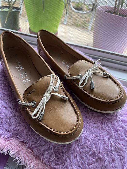 Макасины Geox 36 размер кожа