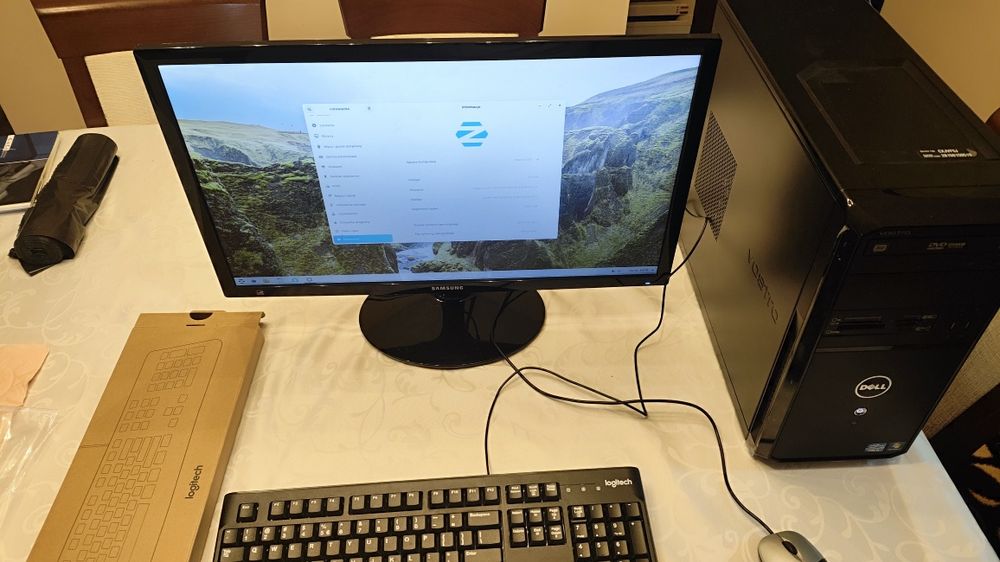 Komputer stacjonarny+monitor