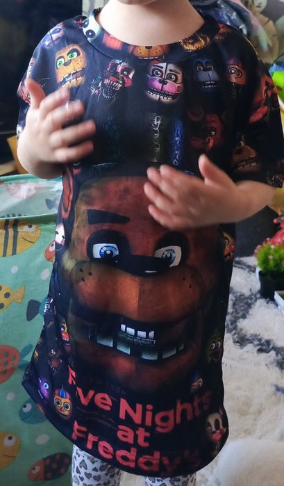 Koszulka rozmiar 120 five nights at freddy