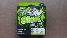 Plecionka Berkley SICK braid 150m 0,19mm 39Lb / zielona