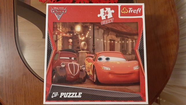 Puzzle GIGANT - CARS - Auta - ZYGZAK