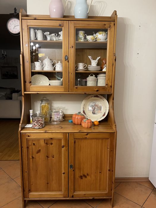 Kredens drewniany IKEA LEKSVIK