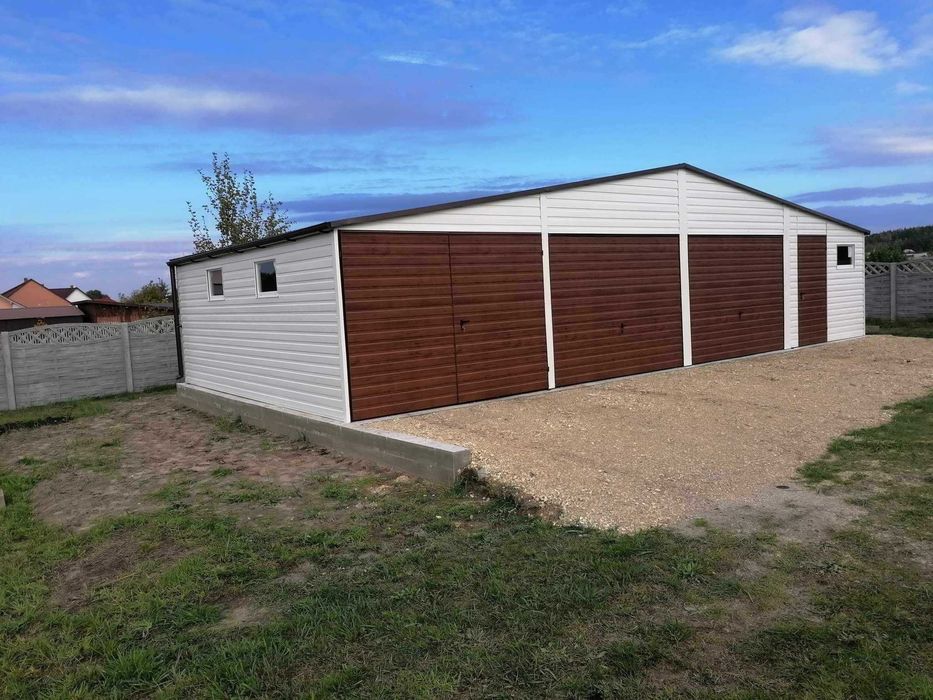 Garaż blaszany 12x6 Ostrołeka