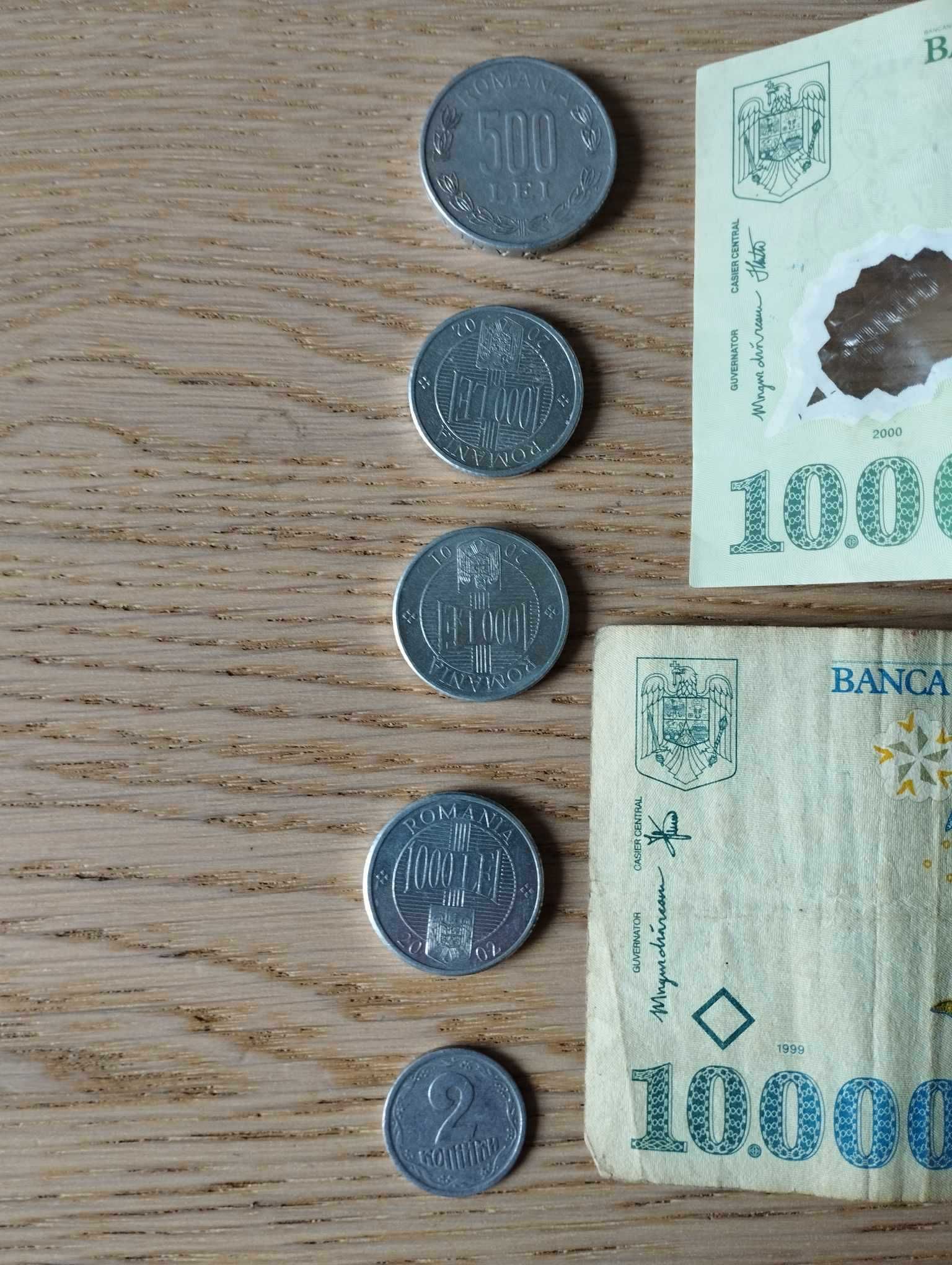 Kolekcjonerskie monety i banknoty Leje Rumuńskie